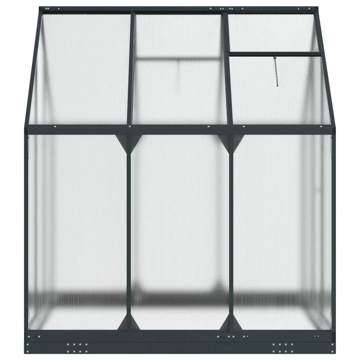 Adjustable Garden Greenhouse Tunnel Frame in Anthracite