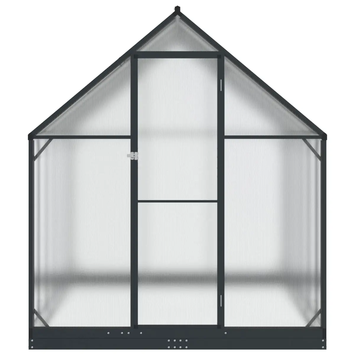 Adjustable Height Anthracite Garden Greenhouse Tunnel