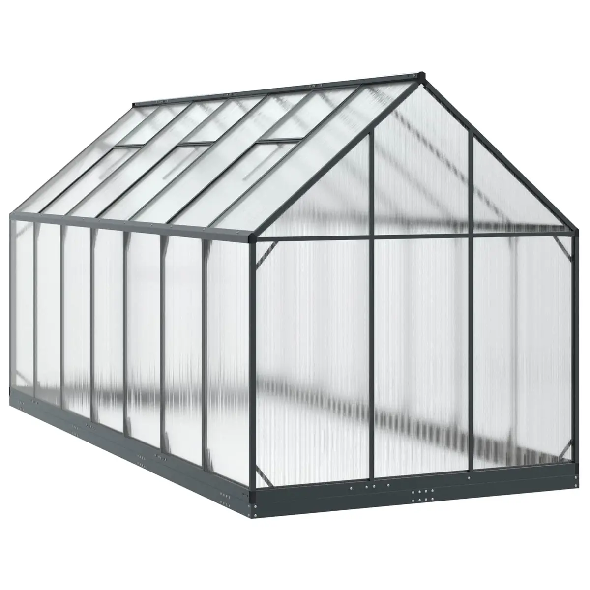 Adjustable Garden Greenhouse Tunnel in Anthracite