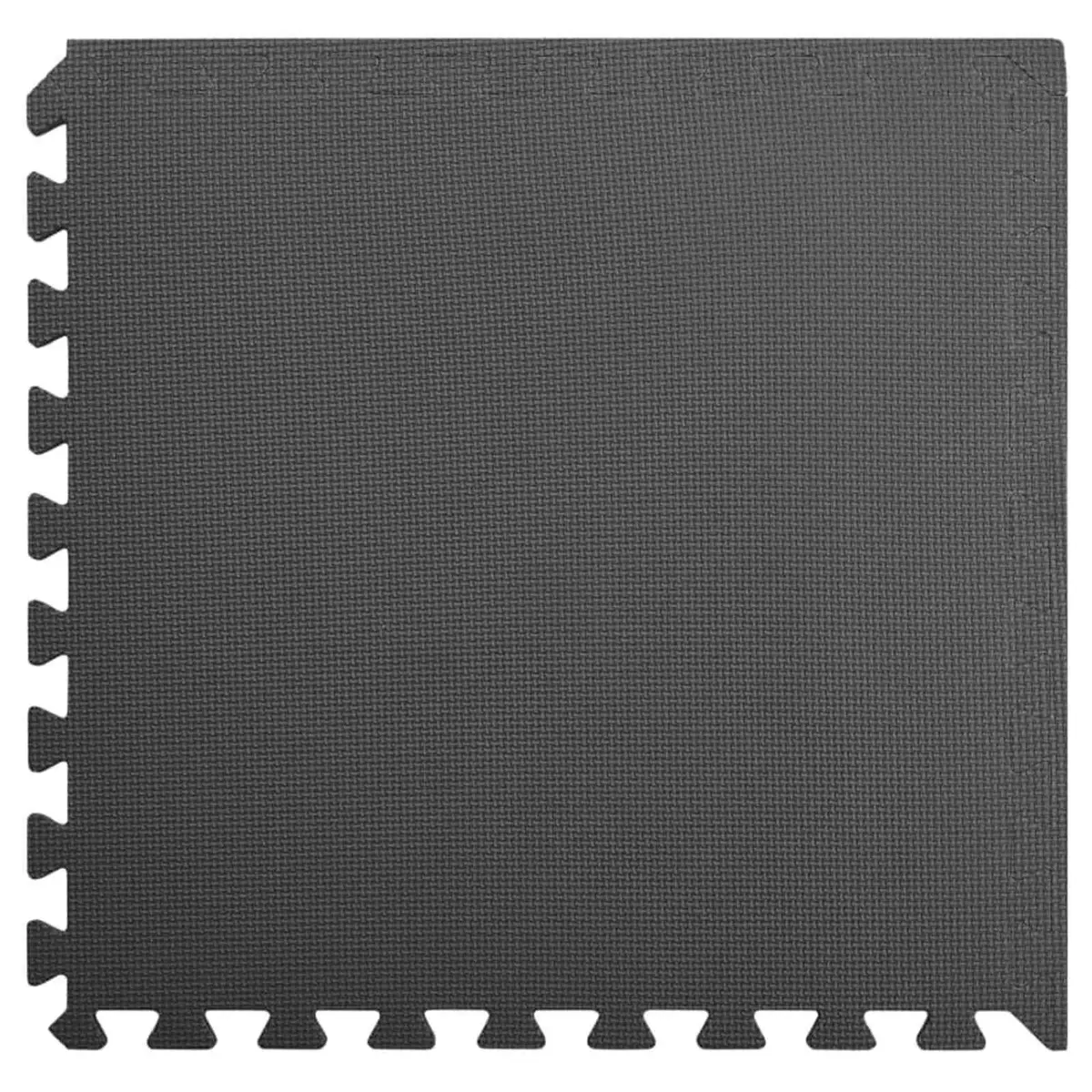 Pool Ground Mat 12 Pieces Black EVA Foam Modular Interlocking Tiles Poolside