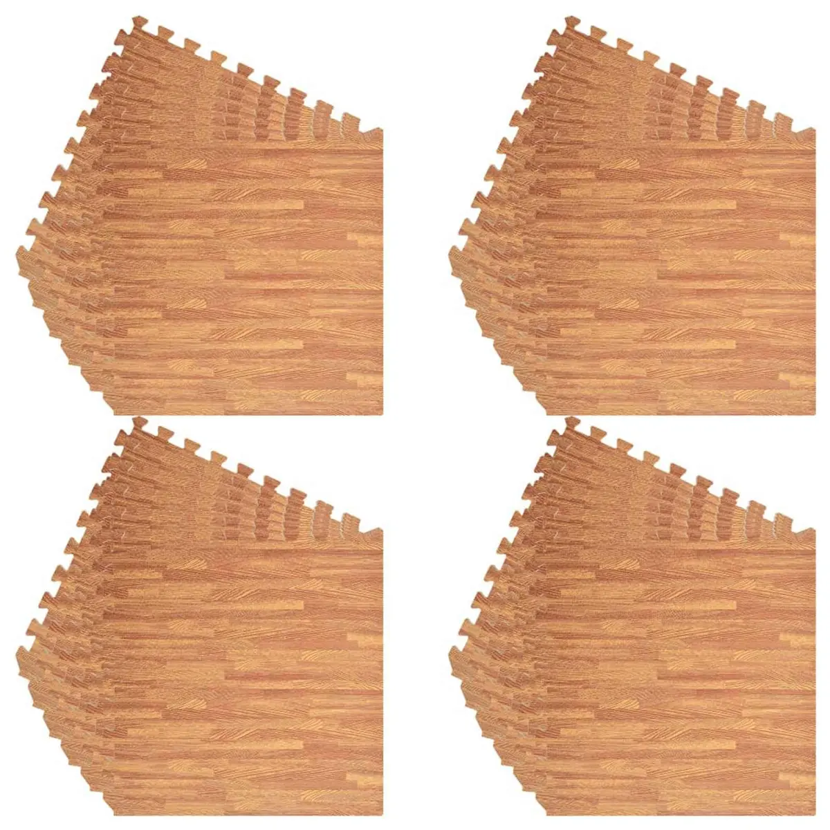 Brown EVA Foam Modular Interlocking Pool Mat