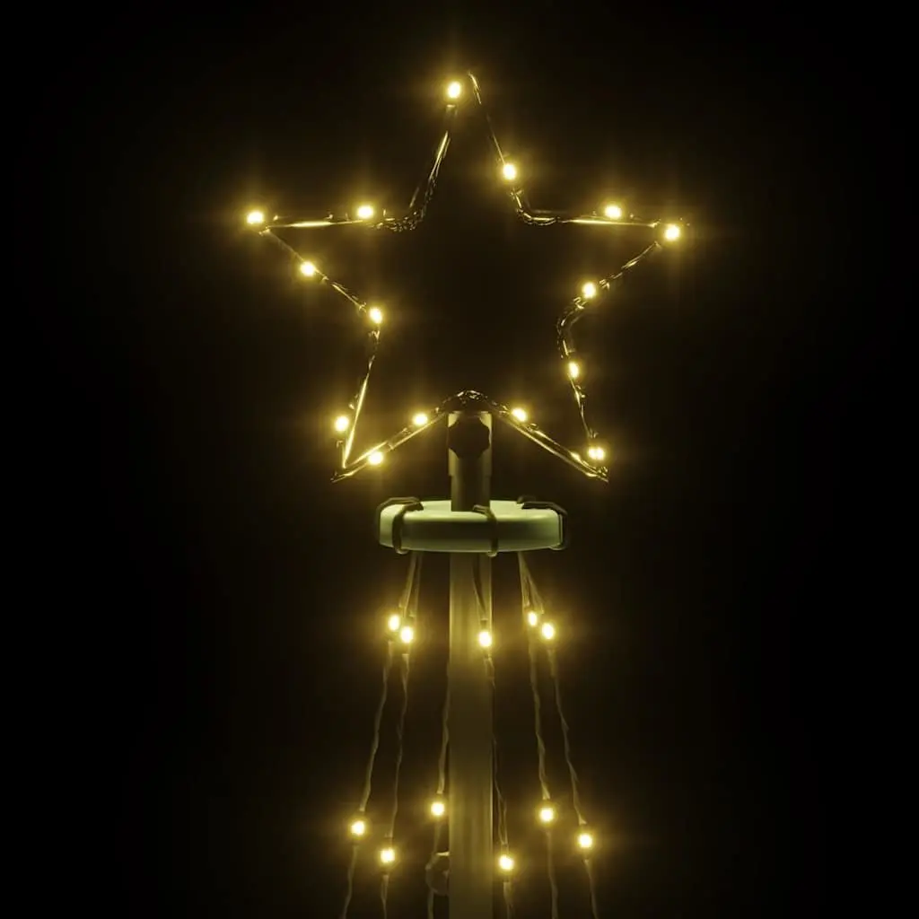 LED Christmas Cone Tree with 108 Warm White Lights
