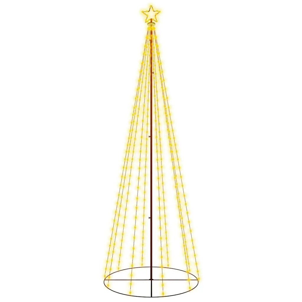 Christmas Cone Tree 310 LED Warm White 100x300cm Indoor Outdoor Seasonal