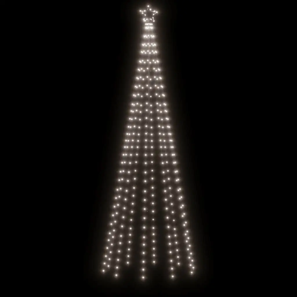 Christmas Cone Tree with 310 Cold White LEDs