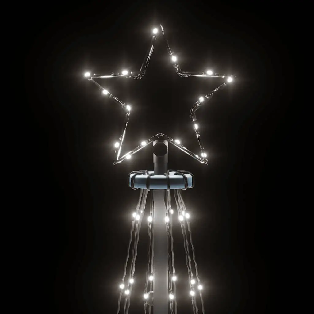 Christmas Cone Tree with 310 Cold White LEDs