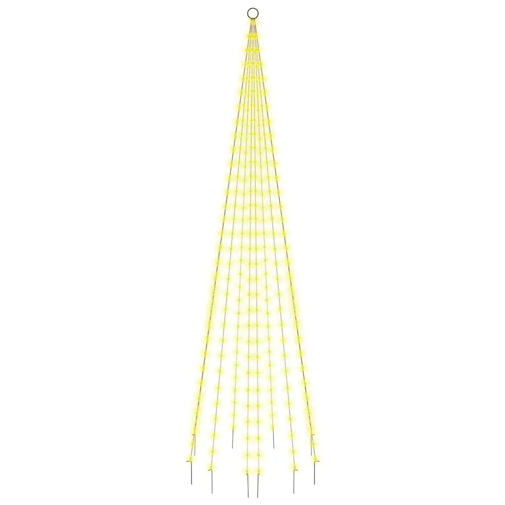 300cm Christmas Tree Flagpole Light with 310 LEDs