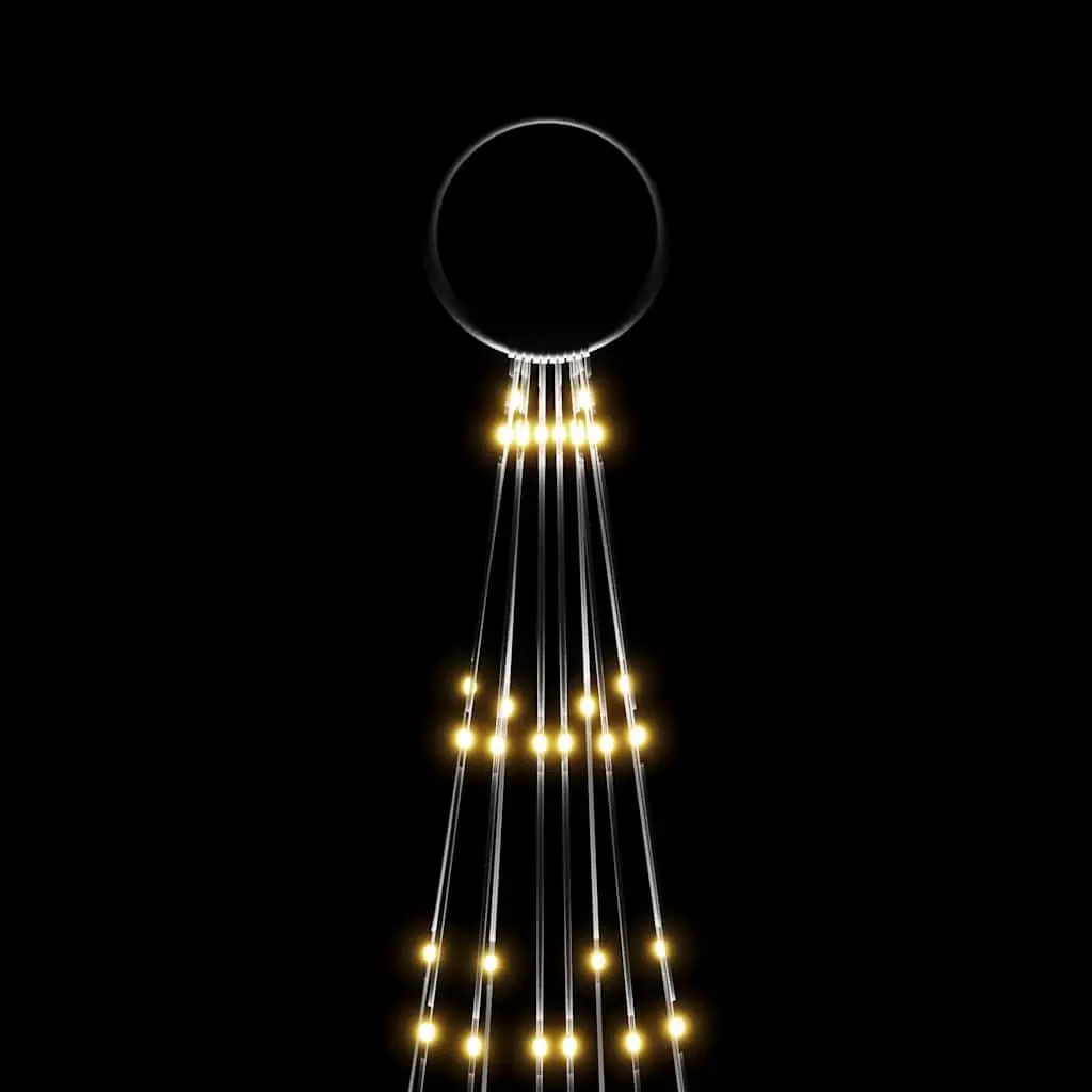300cm Christmas Tree Flagpole Light with 310 LEDs