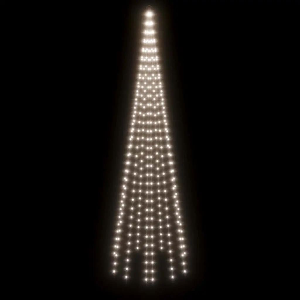 Christmas Tree Light 300cm Cold White LED 310 Outdoor 8 Effects
