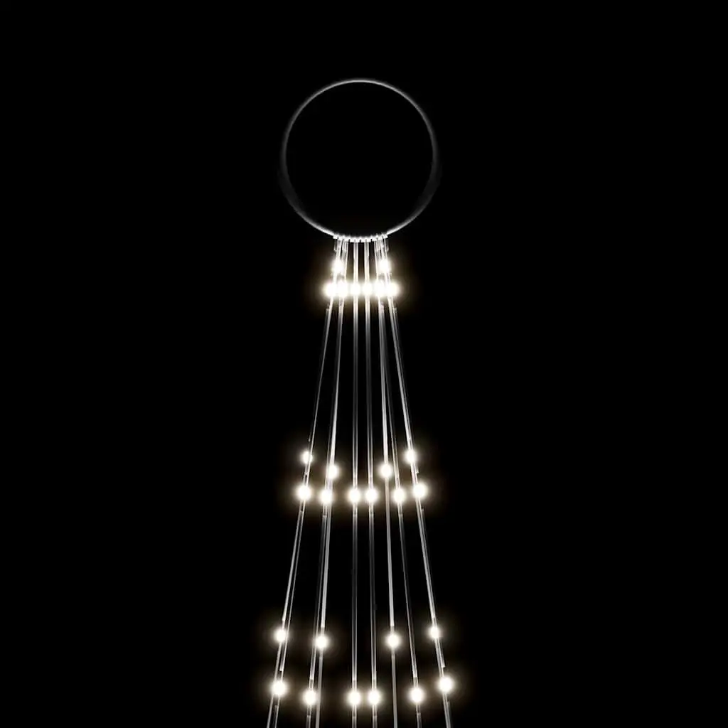 Christmas Tree Light 300cm Cold White LED 310 Outdoor 8 Effects
