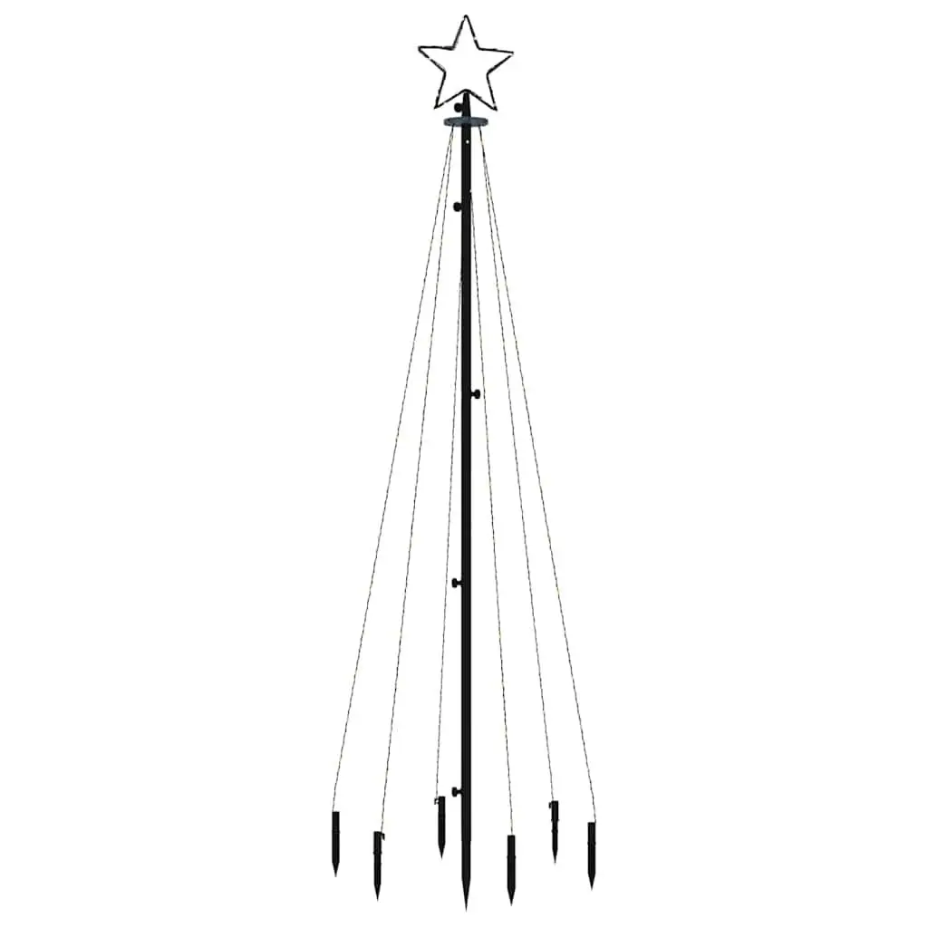 Christmas Tree LED 180cm Blue Spike Base