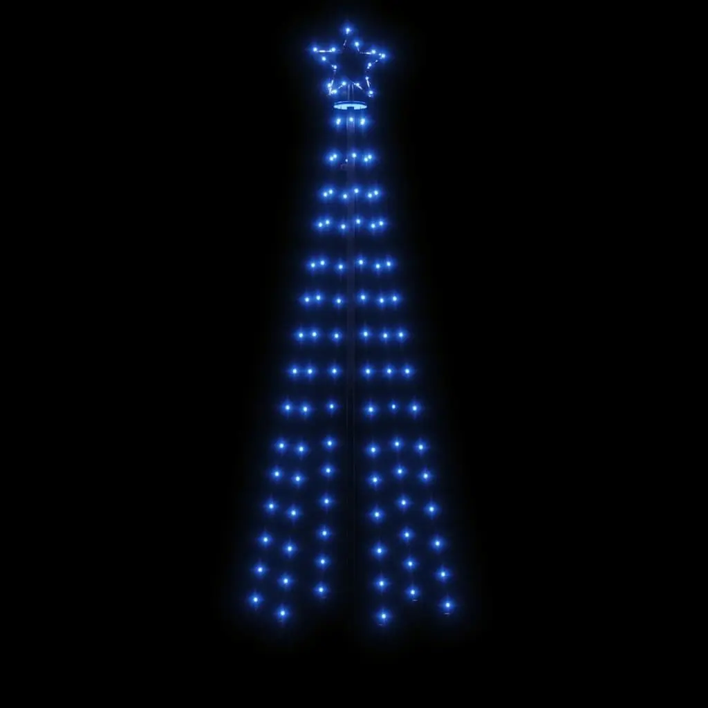 Christmas Tree LED 180cm Blue Spike Base