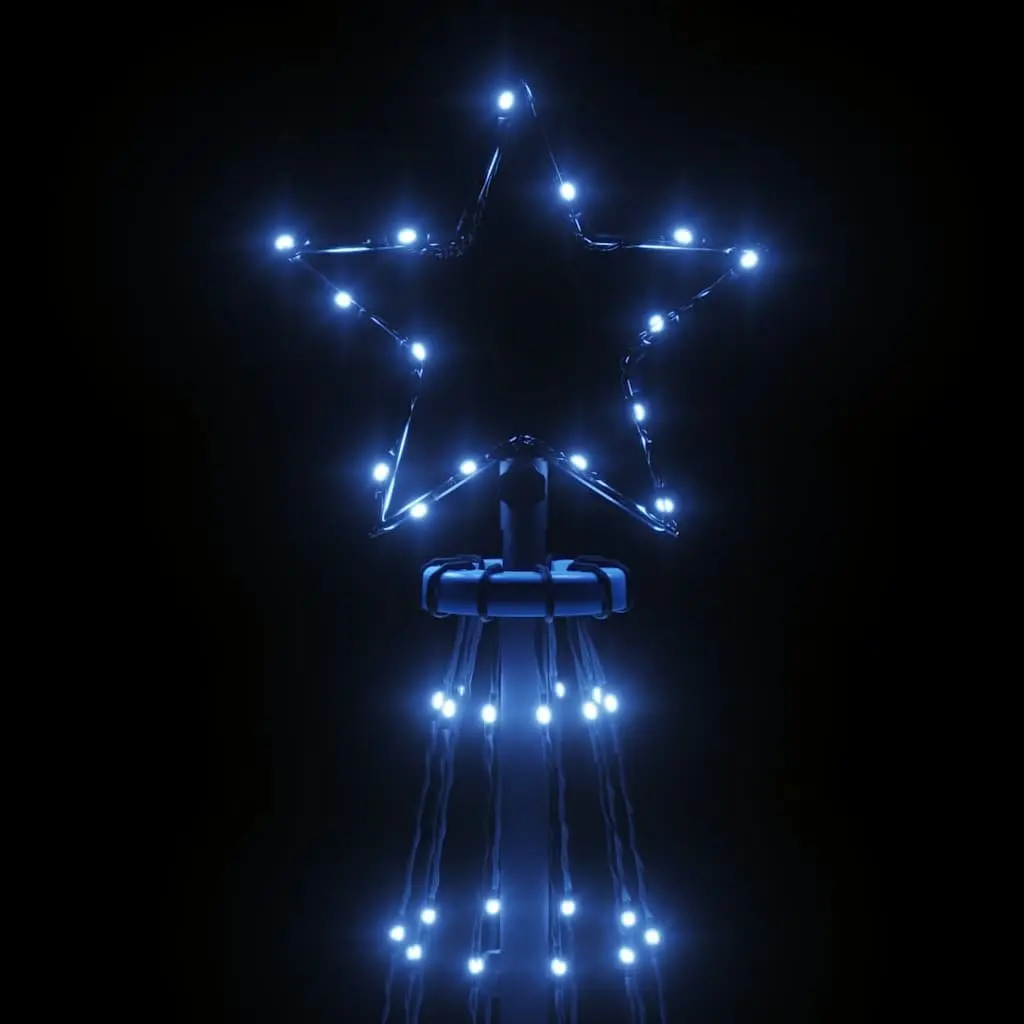 Christmas Tree LED 180cm Blue Spike Base