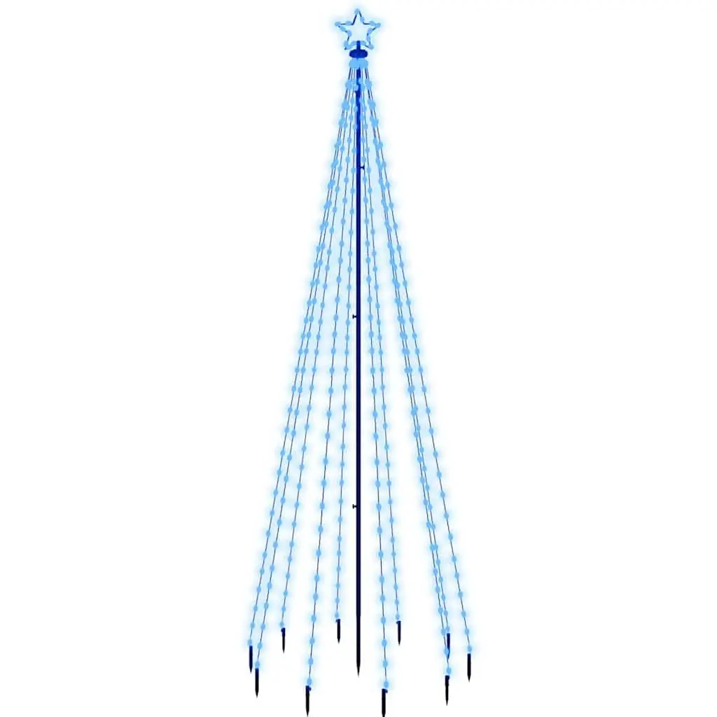 Christmas Tree with Spike and 310 Blue LEDs