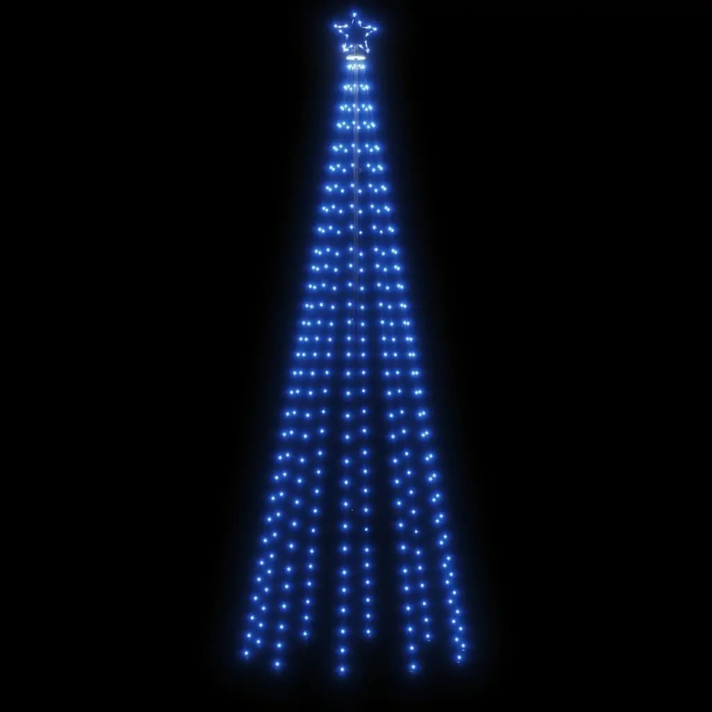 Christmas Tree with Spike and 310 Blue LEDs