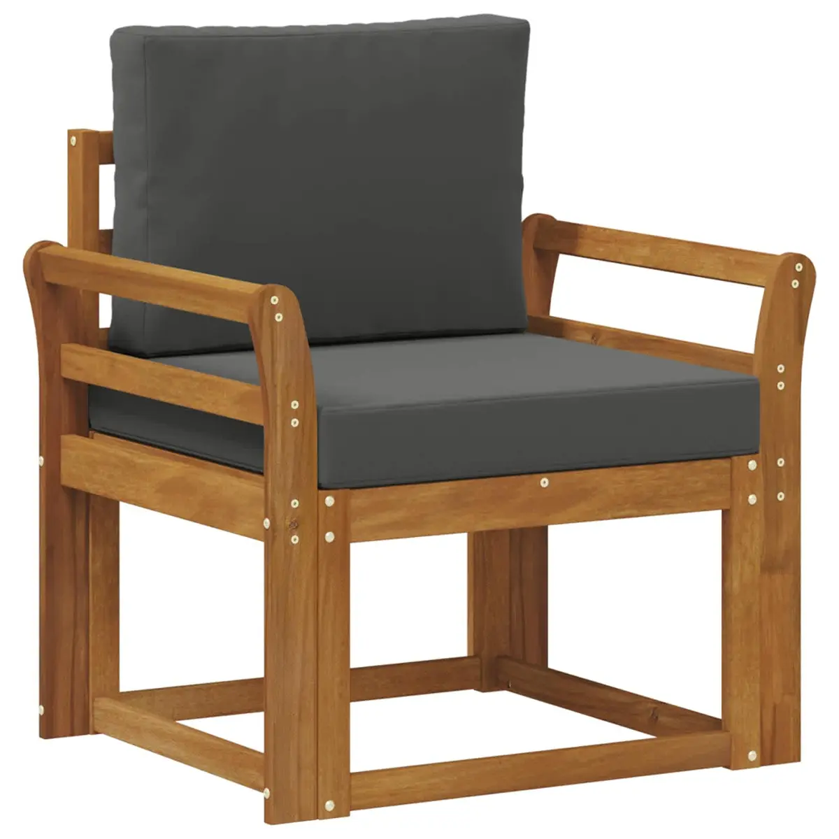 Outdoor Sectional Sofa Set in Solid Acacia Wood