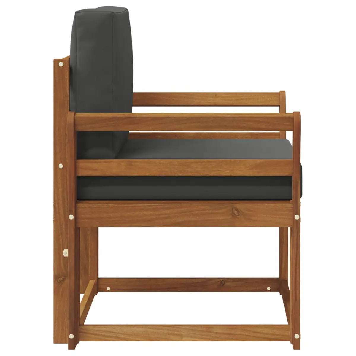 Outdoor Sectional Sofa Set in Solid Acacia Wood