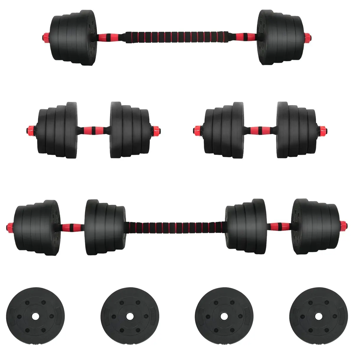40kg Adjustable Dumbbell Set for Strength Training