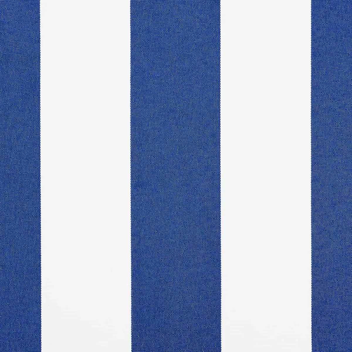 Blue White Awning Replacement Fabric 300 x 250 cm
