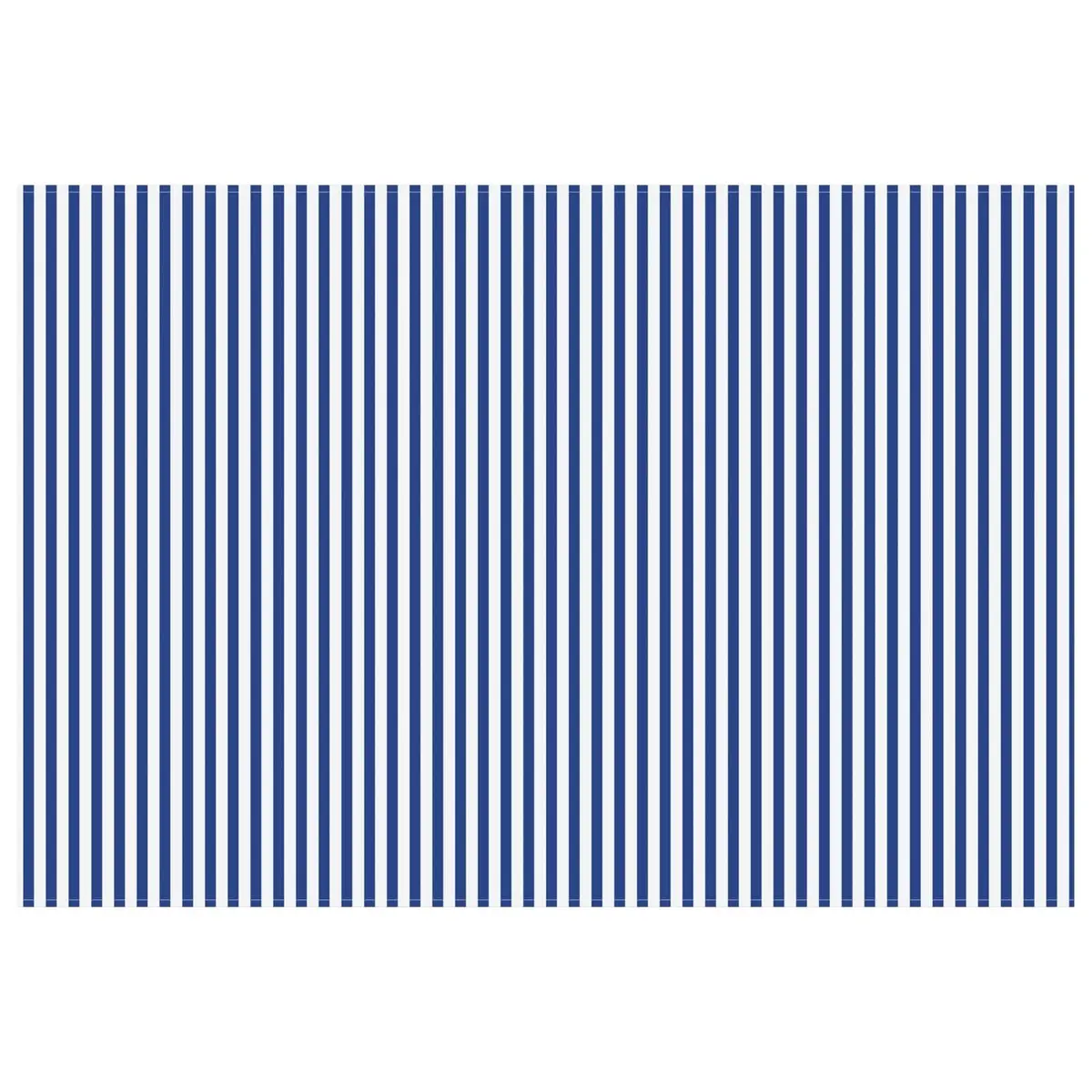 Blue White Awning Replacement Fabric 400 x 350 cm