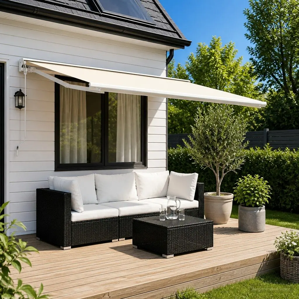 Cream Awning Replacement Fabric 400 x 300 cm