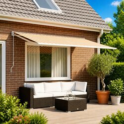 Multicolour Replacement Awning Fabric 300 x 250 cm
