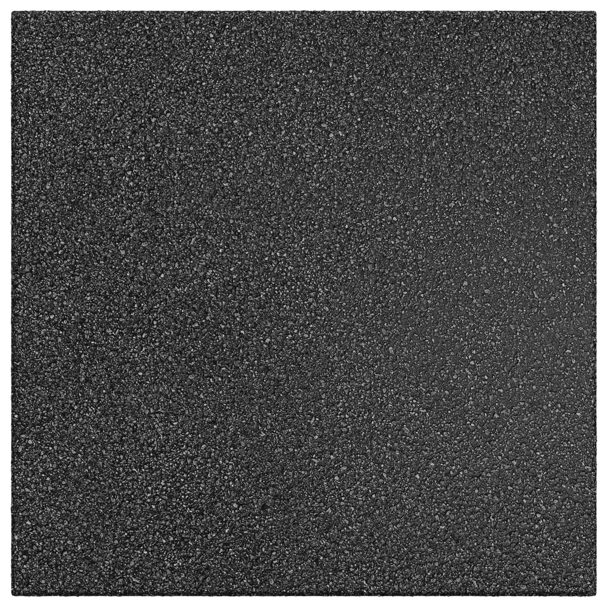 Fall Protection Tiles Rubber 50 x 50 cm Black