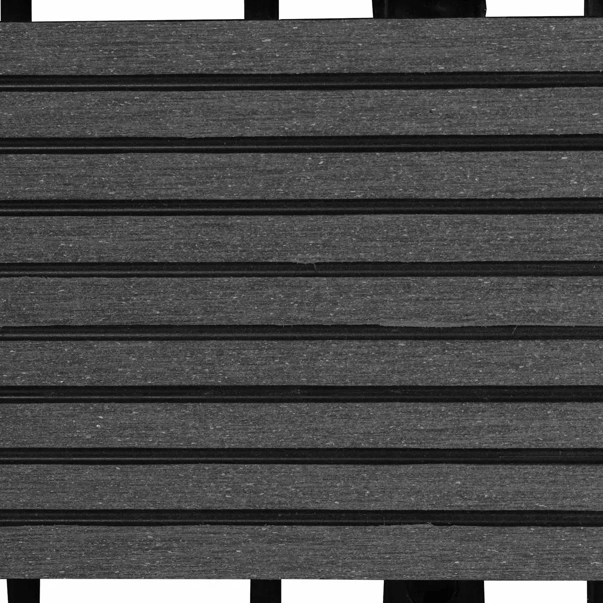 Decking Tile Wood-Plastic Composite 30 x 30 cm Grey 22 Piece