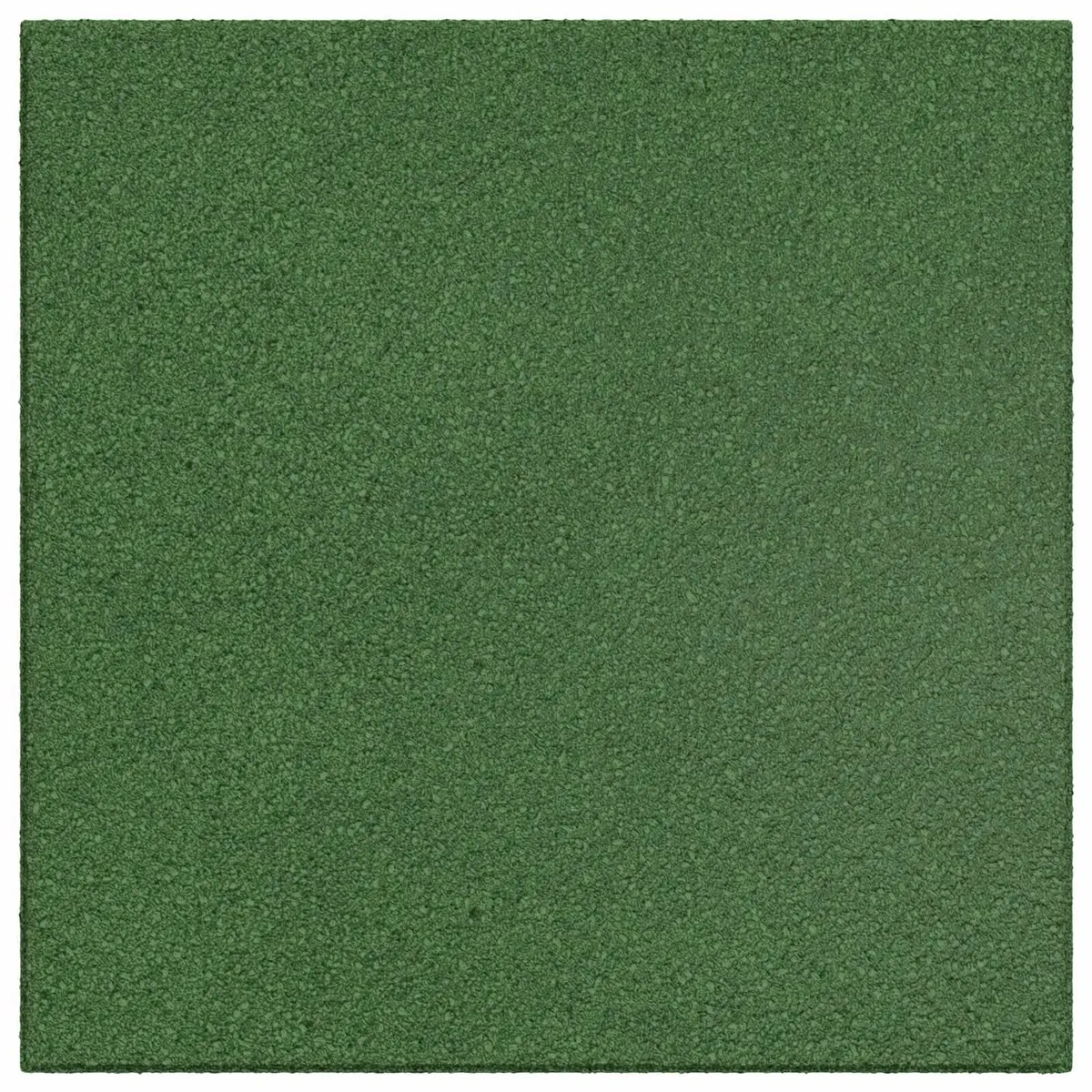 Fall Protection Tiles Rubber 50 x 50 cm Green 3 cm Thick Outdoor Garden Flooring