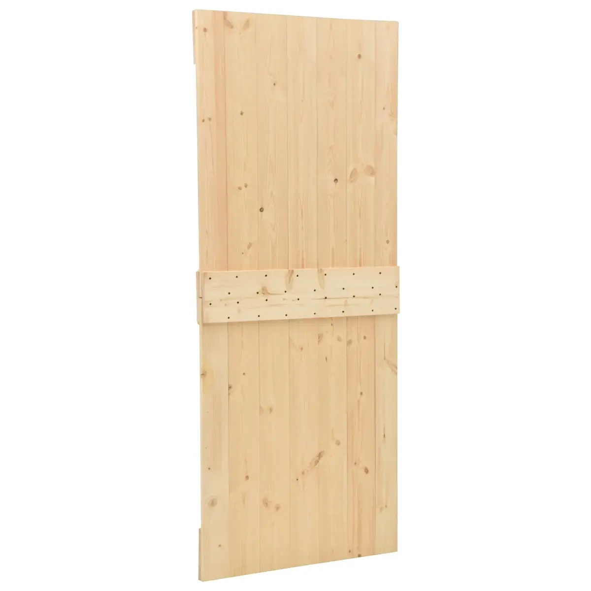 Solid Pine Wood Sliding Door System