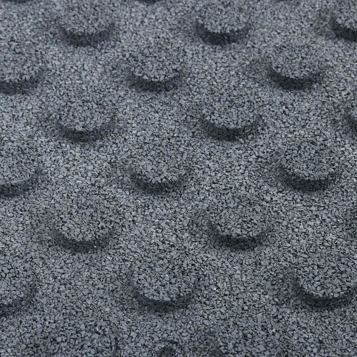 Fall Protection Tiles High-Density Rubber 50 x 50 cm Grey 18 Piece
