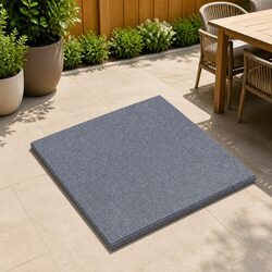 Durable Fall Protection Tiles 24 pcs Grey 50 x 50 cm