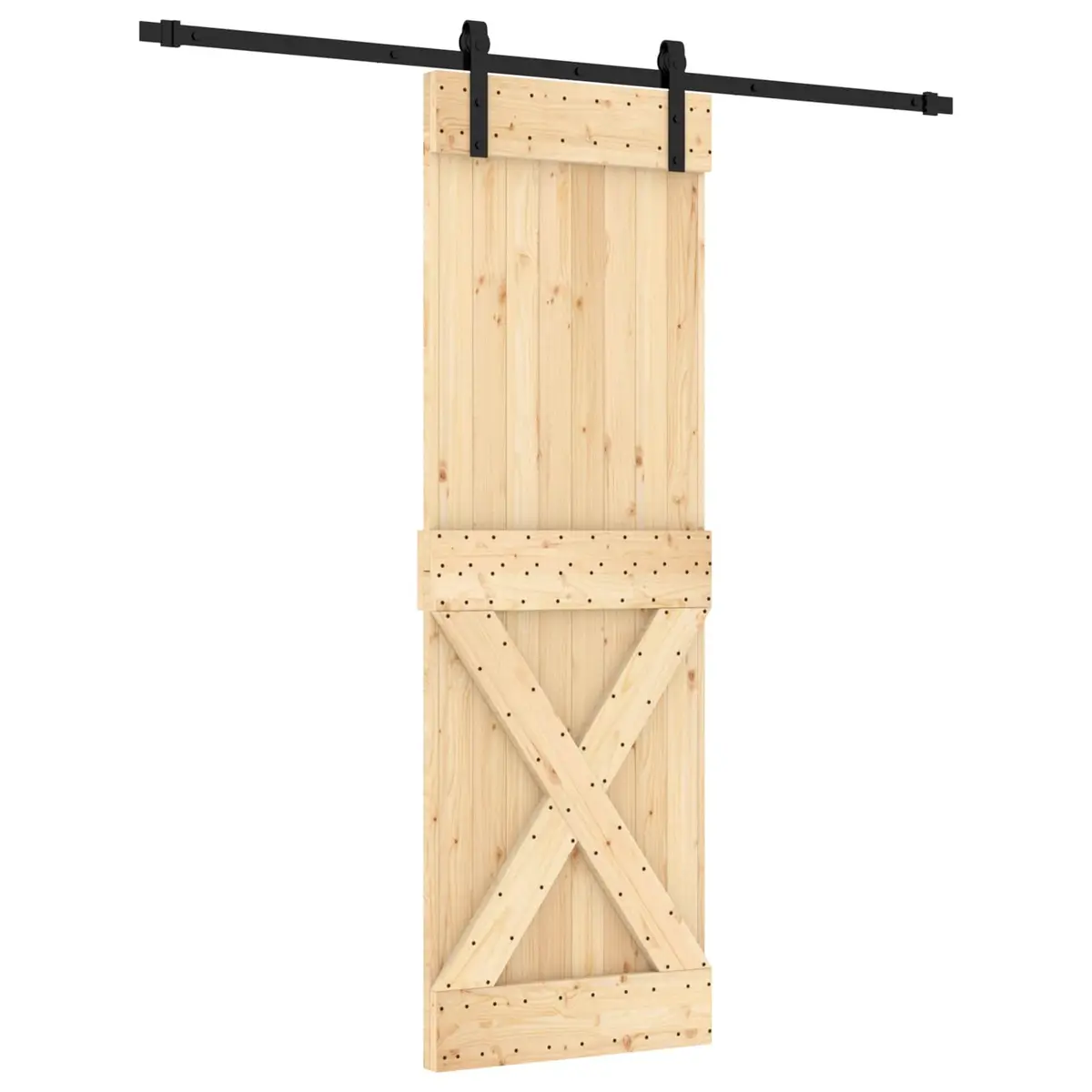 Natural Pine Sliding Door 70 x 210 cm