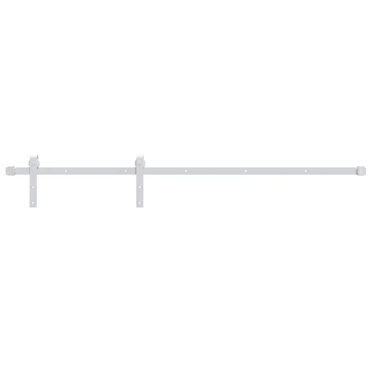 Sliding Door Natural White 80x210cm Solid Pine Wood Space-Saving Modern Interior