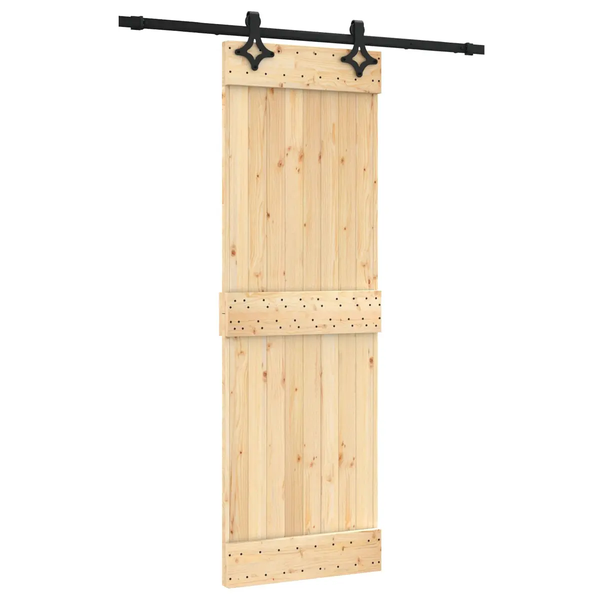 Solid Pine Wood Sliding Door 70 x 210 cm