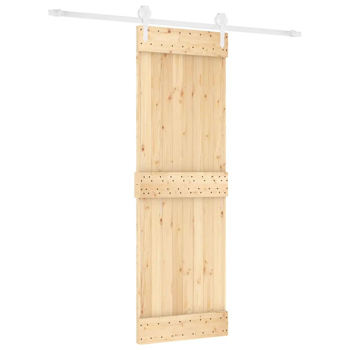Solid Pine Wood Sliding Door 70 x 210 cm