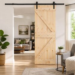 Sturdy Modern Sliding Door for Space Efficiency 70x210cm