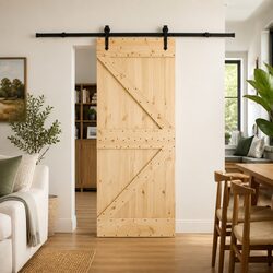 Modern Sliding Door with Robust Construction and Design