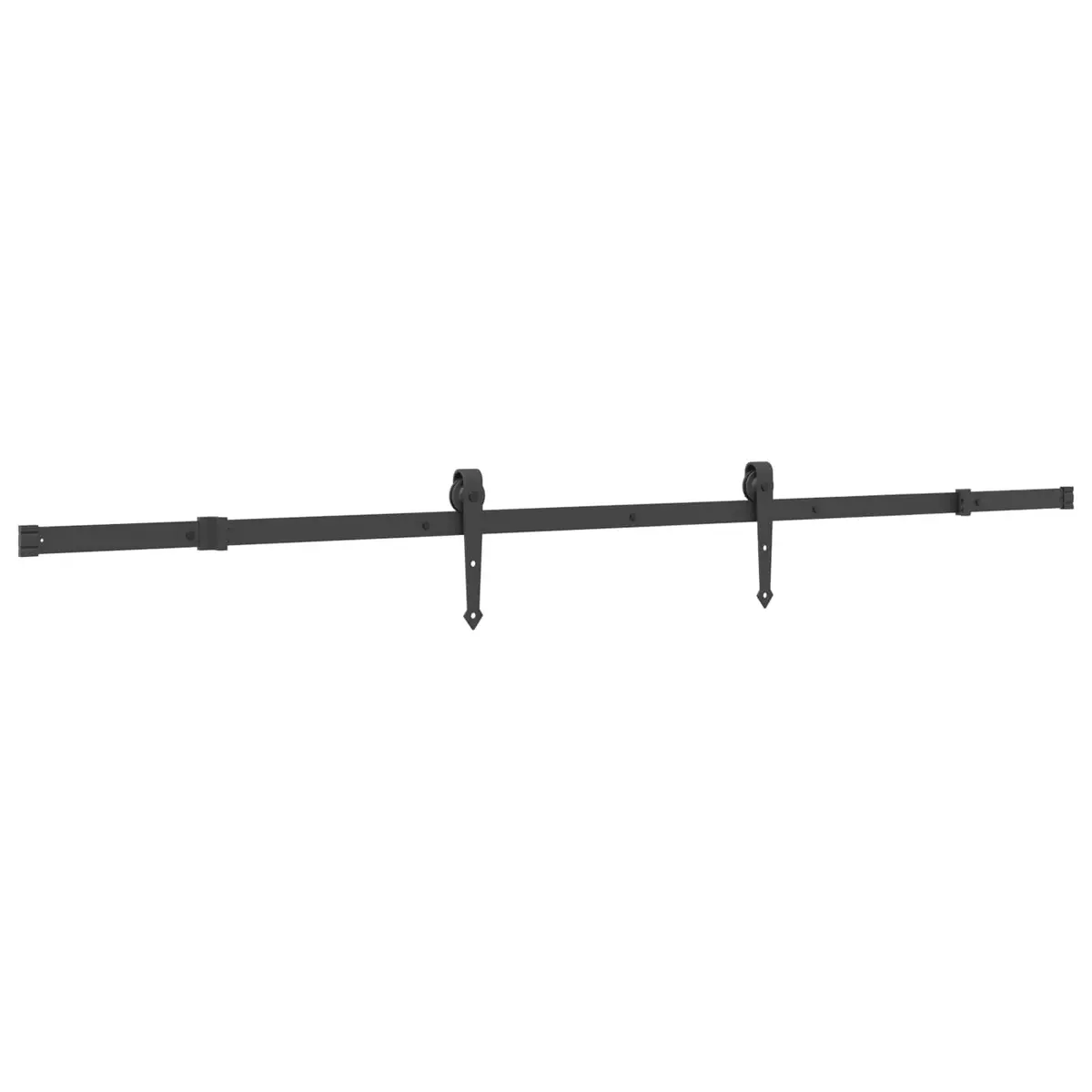 Sliding Door Modern Design Smooth Top Track Mechanism Space-Saving Room Divider