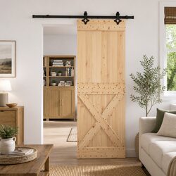 Contemporary Sliding Door Room Divider 80 x 210 cm