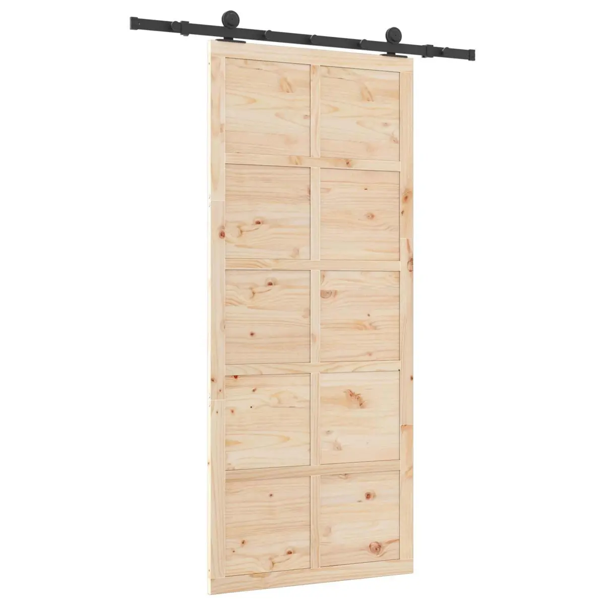 Solid Pine Sliding Door 80 x 208 cm