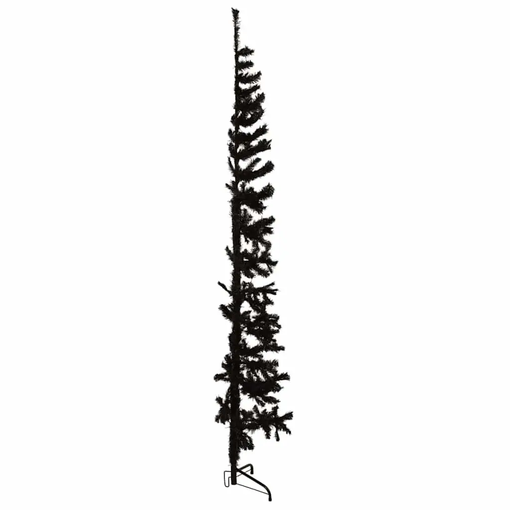 Slim Half Christmas Tree with Stand for Limited Spaces