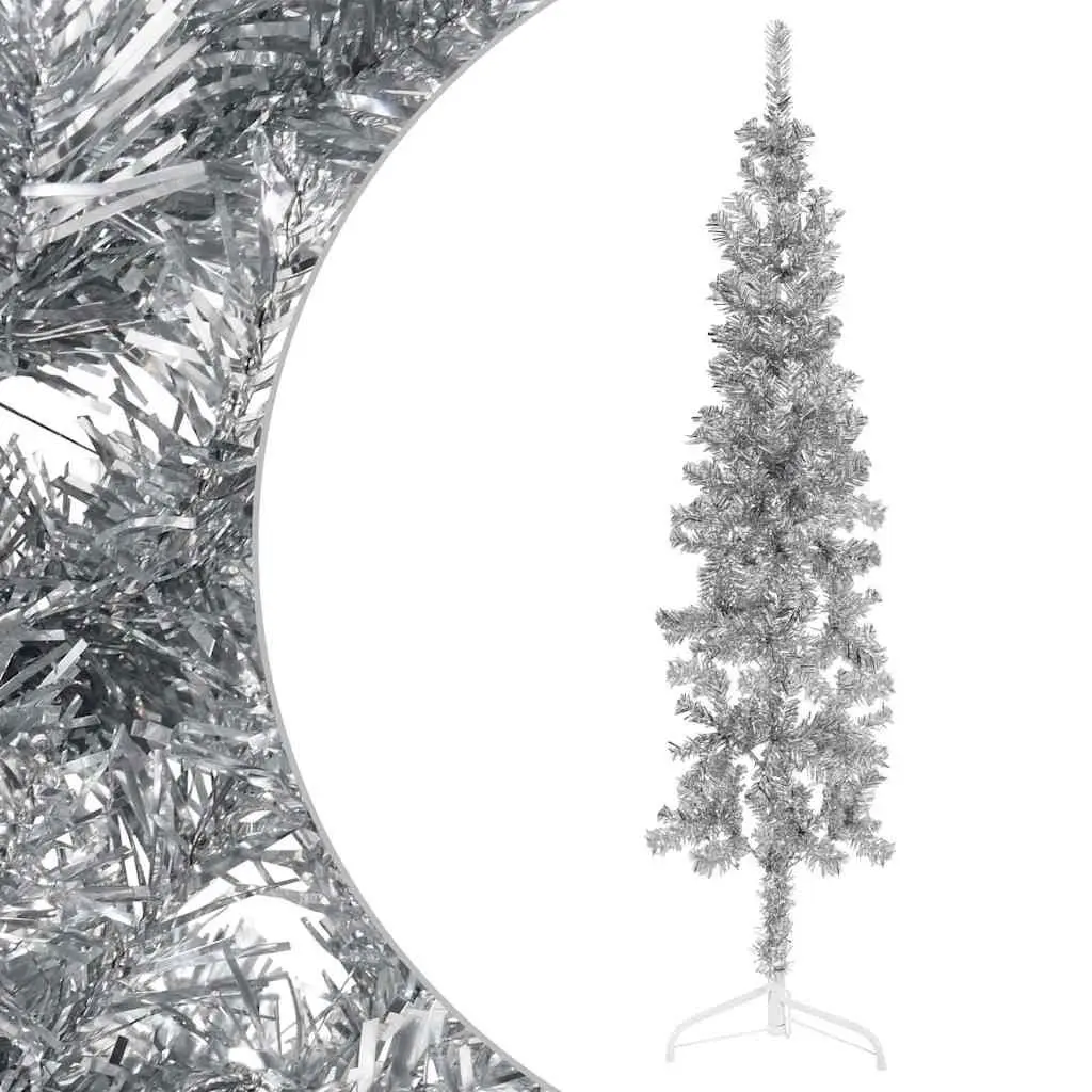 Slim Artificial Half Christmas Tree 120cm