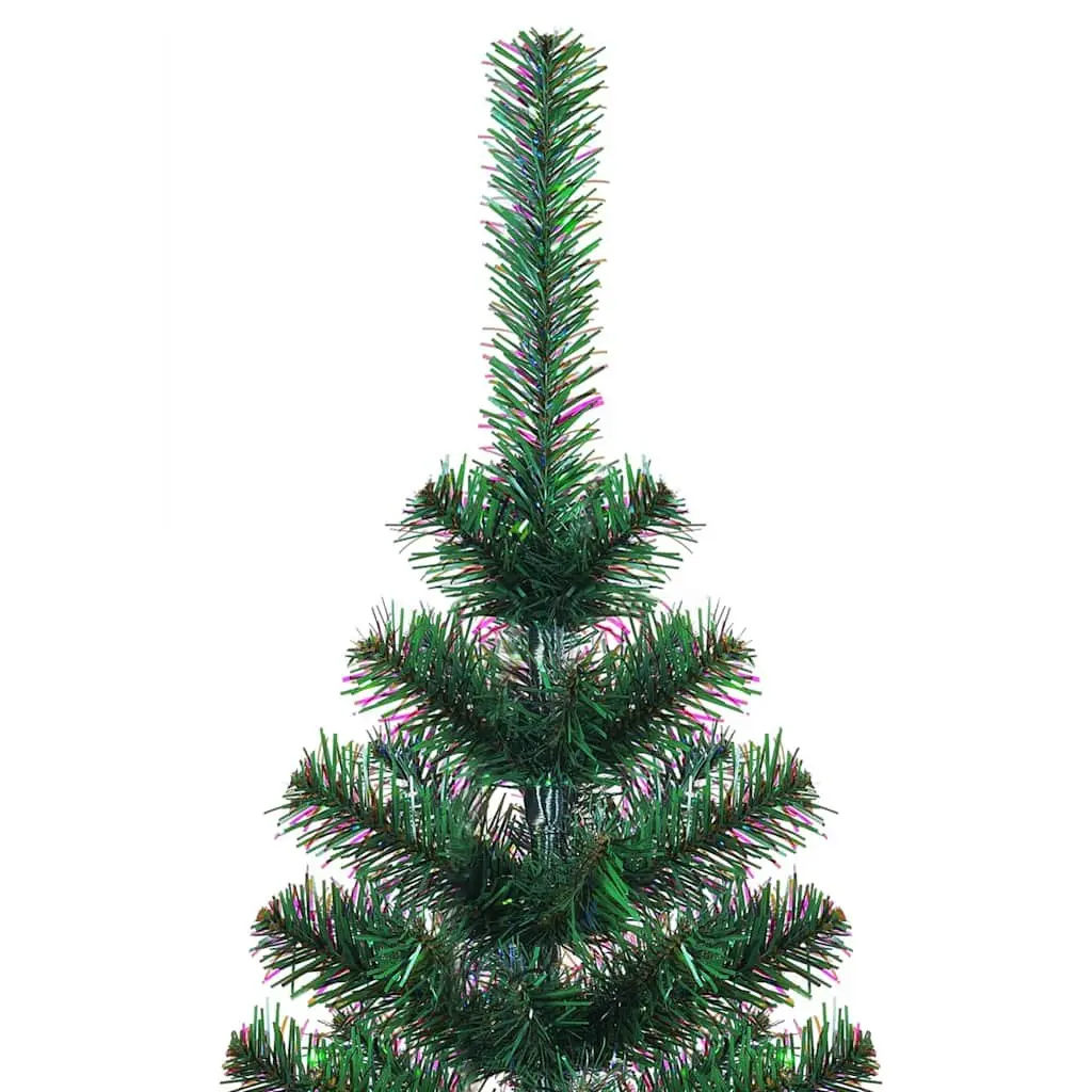 Artificial Christmas Tree PVC 210cm Green Iridescent Tips