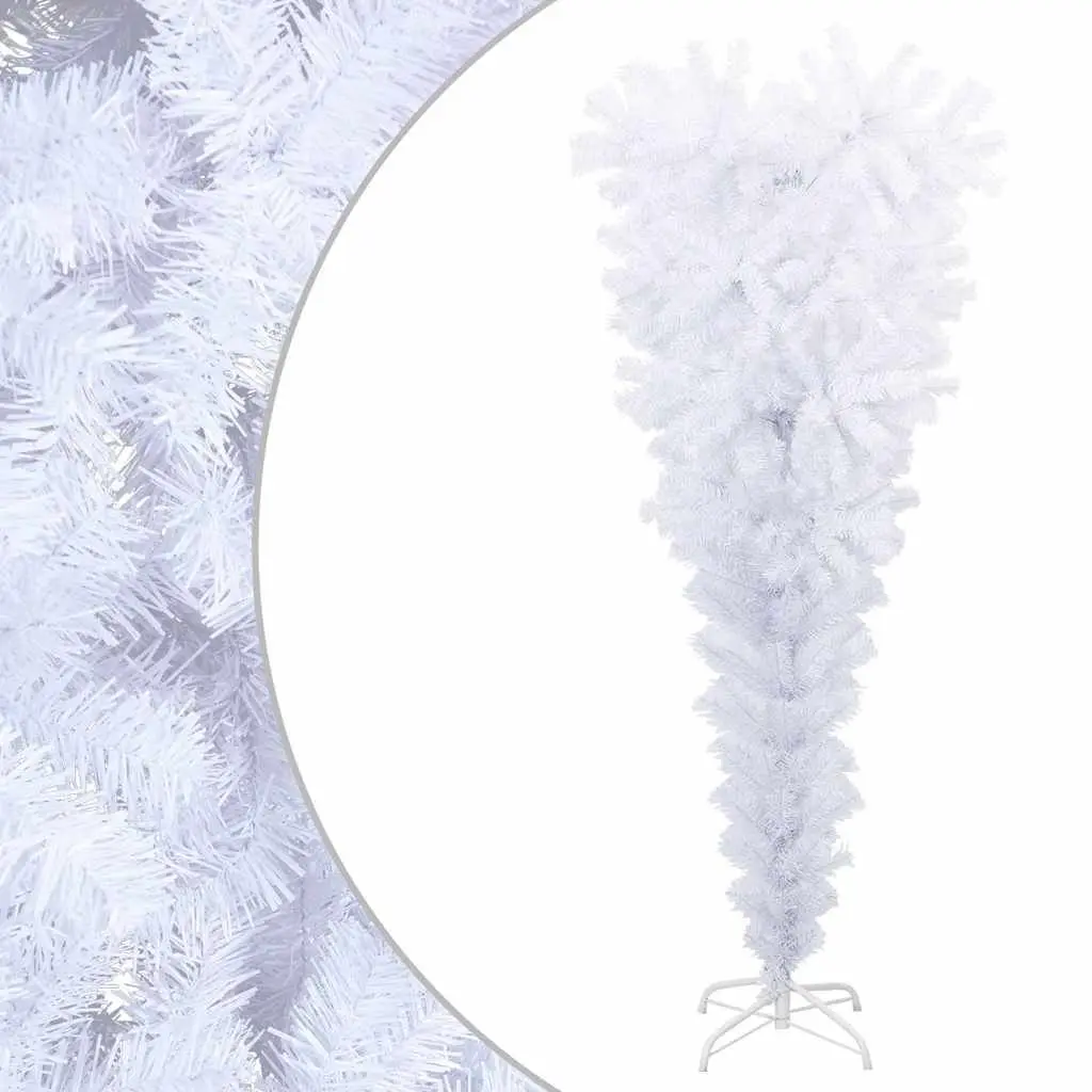 Upside-Down White Christmas Tree 150cm