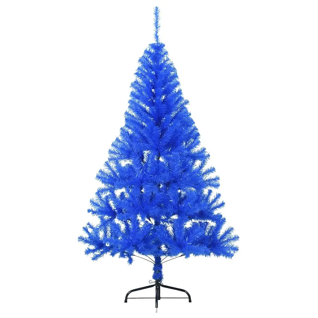 Artificial Half Christmas Tree in Blue 150cm