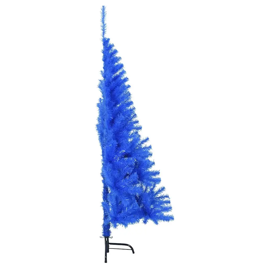 Artificial Half Christmas Tree in Blue 150cm