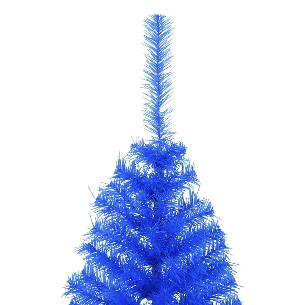 Artificial Half Christmas Tree in Blue 150cm
