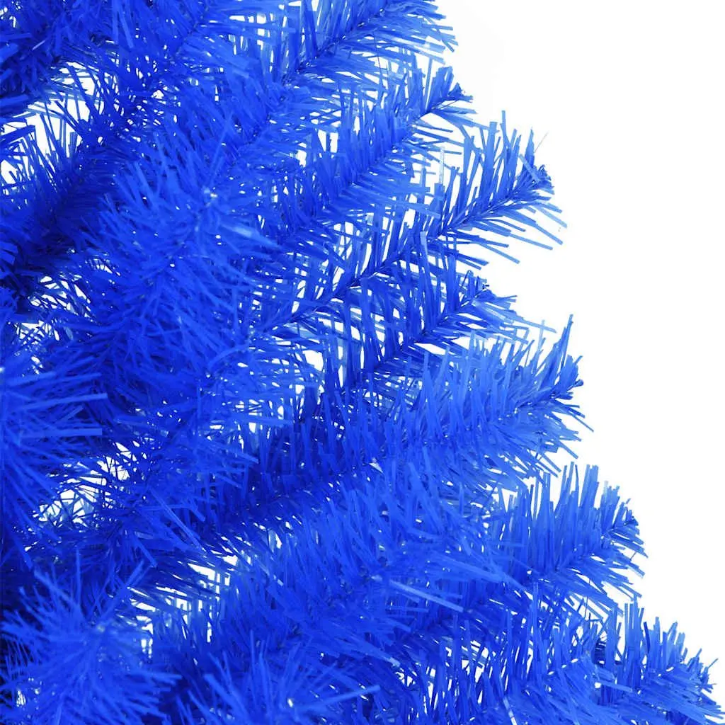 Artificial Half Christmas Tree in Blue 150cm
