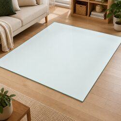 Tempered Glass Table Top 40x40 cm Transparent Square Dining Coffee Garden