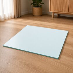 Durable Tempered Glass Table Top 40x40 cm for Versatile Use